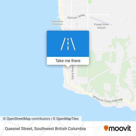 Quesnel Street plan