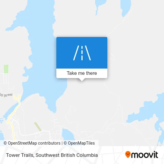 Tower Trails map