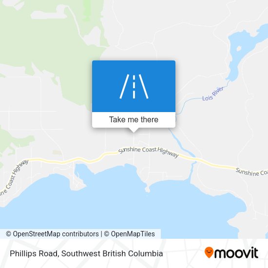 Phillips Road map