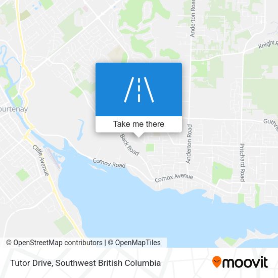 Tutor Drive map