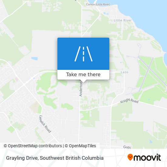 Grayling Drive map