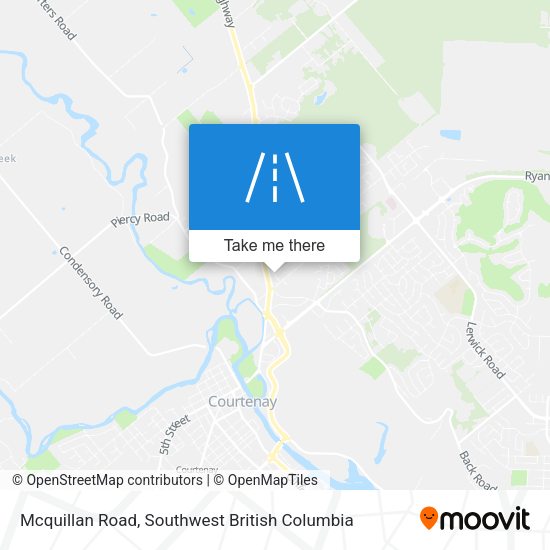 Mcquillan Road map