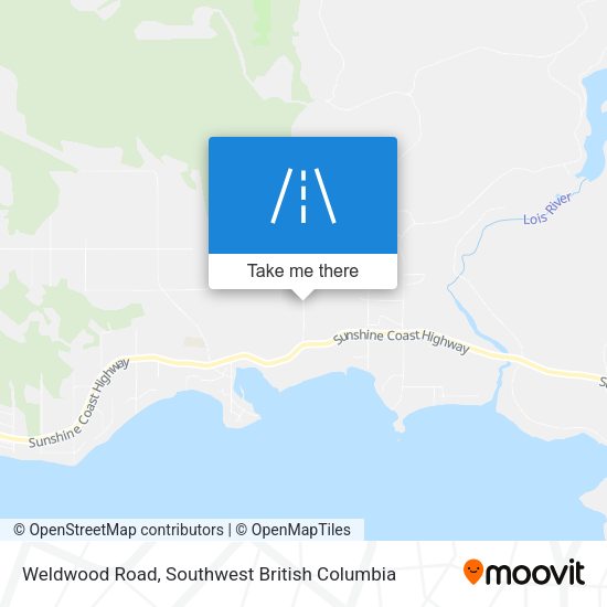 Weldwood Road map
