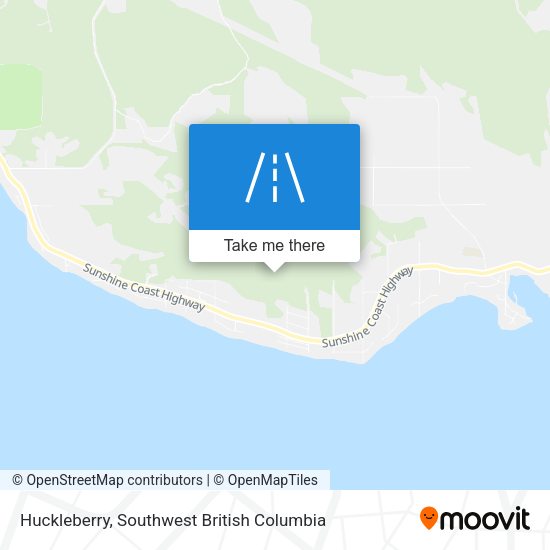 Huckleberry map