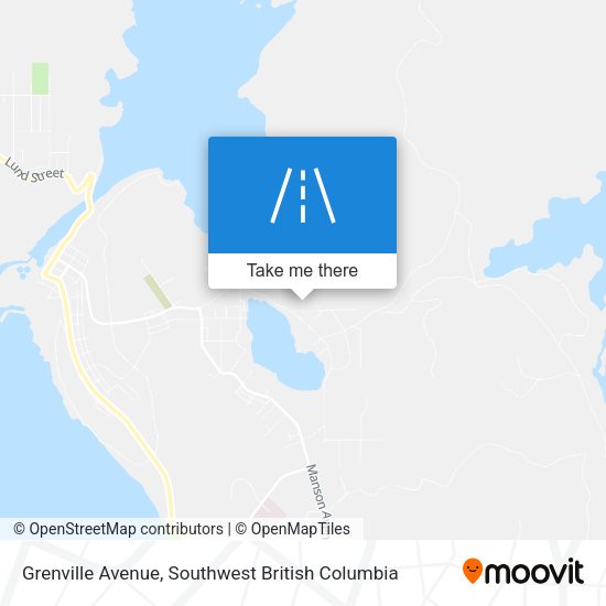 Grenville Avenue map