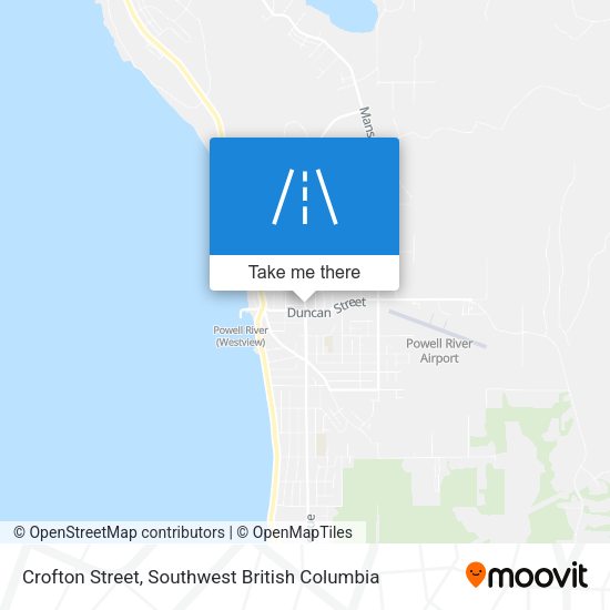 Crofton Street map