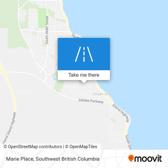 Marie Place map