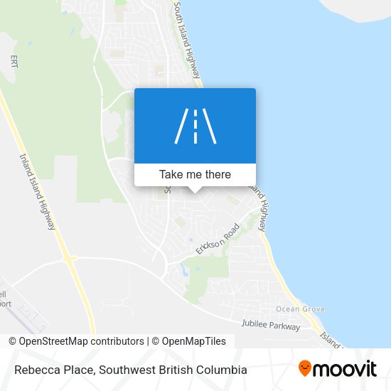 Rebecca Place map