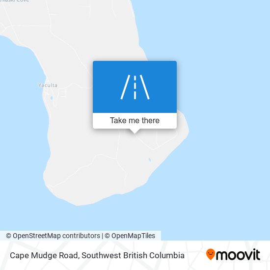 Cape Mudge Road map