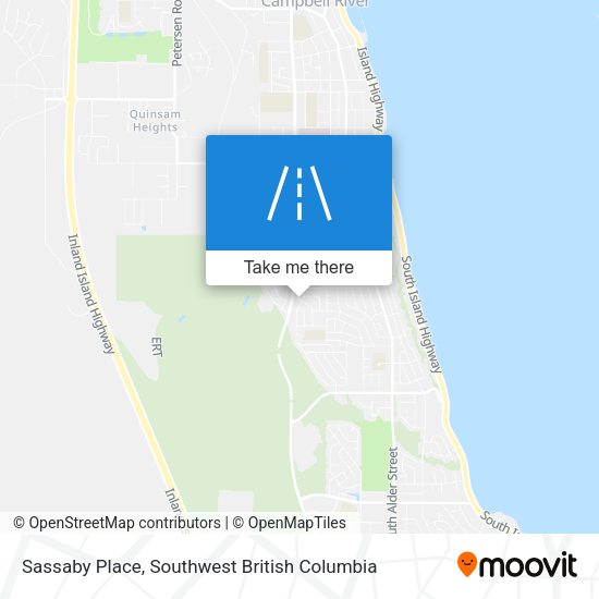Sassaby Place map