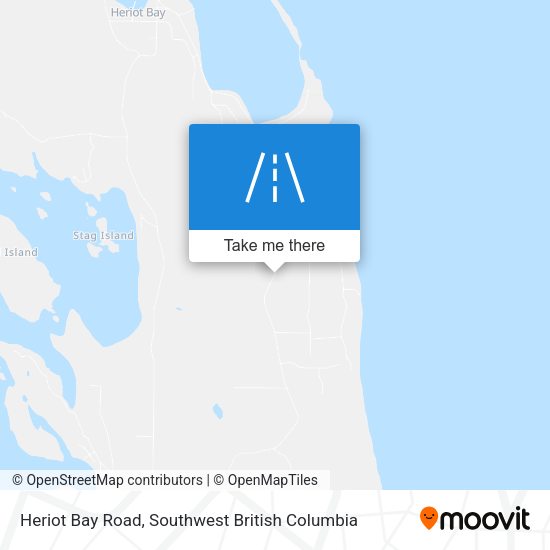 Heriot Bay Road plan