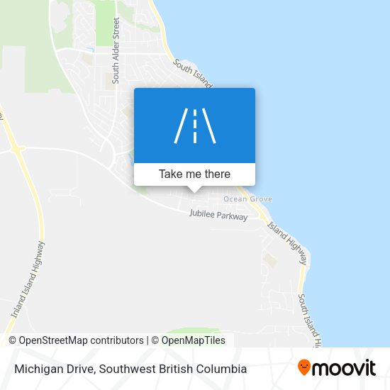 Michigan Drive map