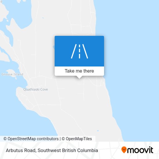Arbutus Road map