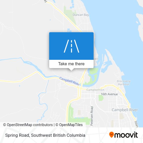 Spring Road map
