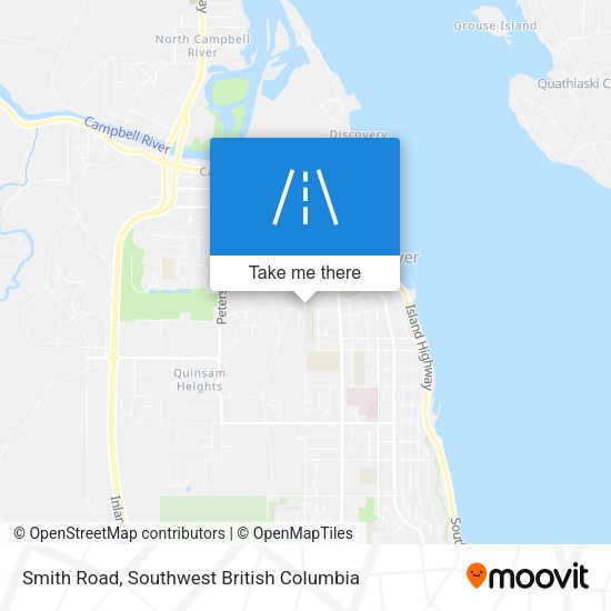 Smith Road map