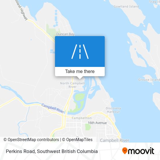 Perkins Road map