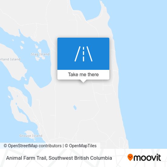 Animal Farm Trail map