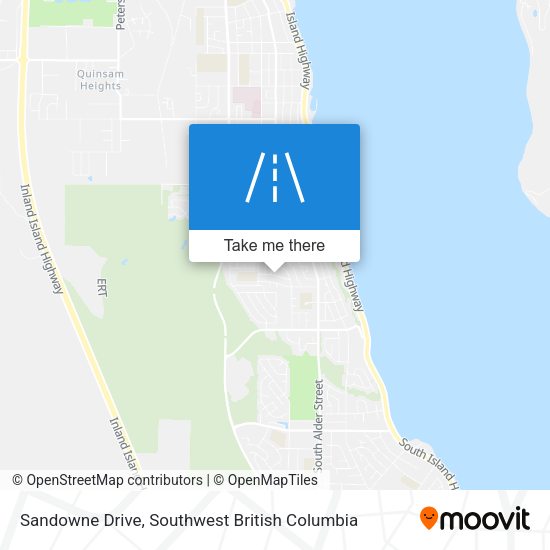 Sandowne Drive map
