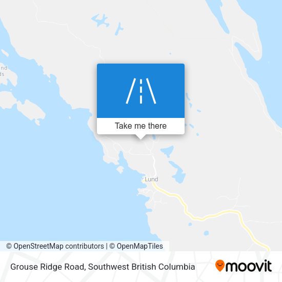 Grouse Ridge Road plan