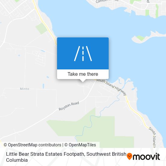 Little Bear Strata Estates Footpath map