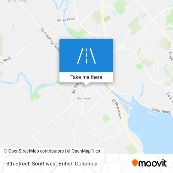 8th Street map