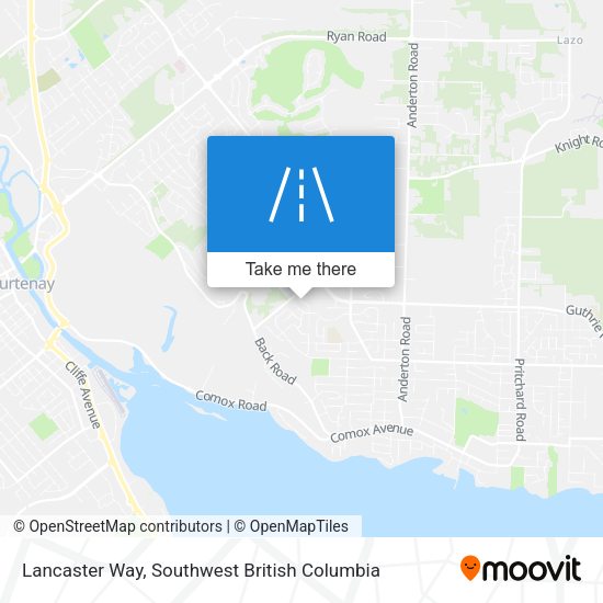 Lancaster Way map