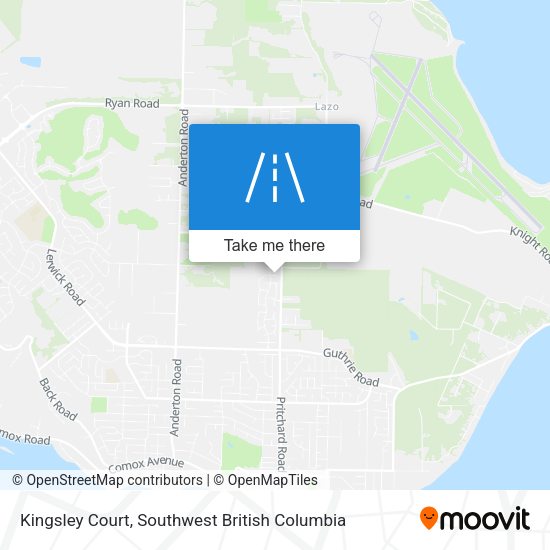 Kingsley Court map