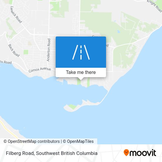 Filberg Road map