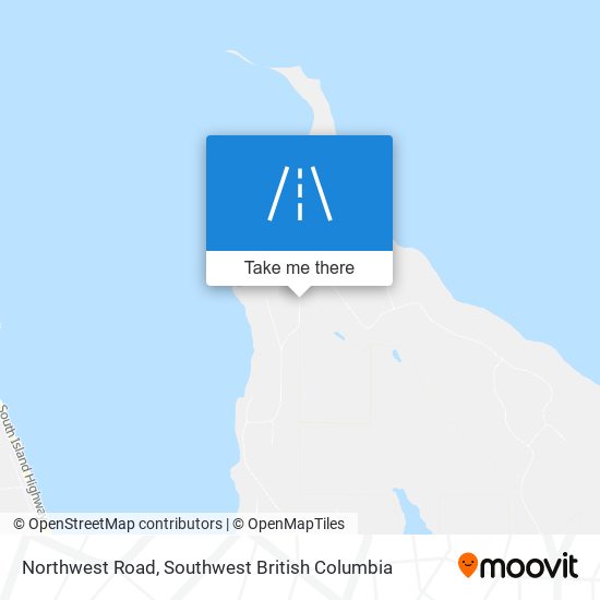 Northwest Road map