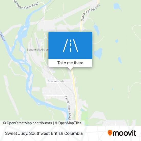Sweet Judy map
