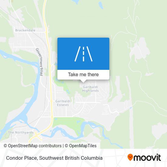Condor Place map