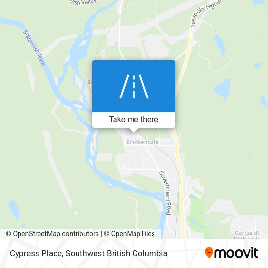 Cypress Place map