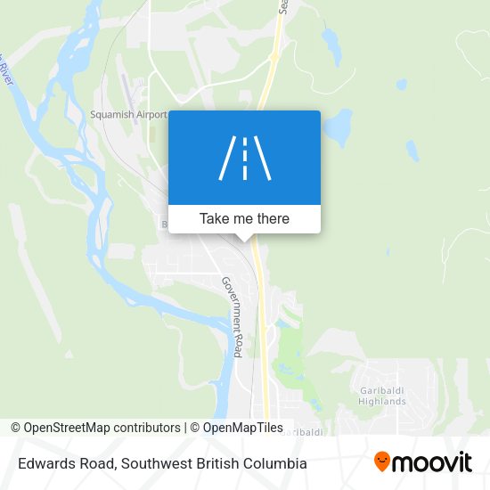 Edwards Road map