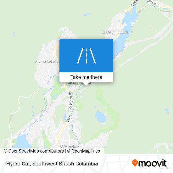 Hydro Cut map