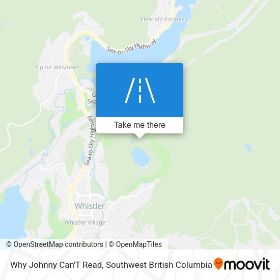 Why Johnny Can'T Read map