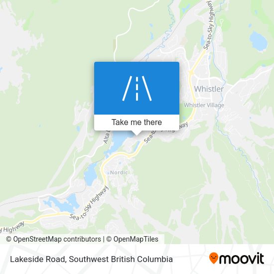 Lakeside Road plan