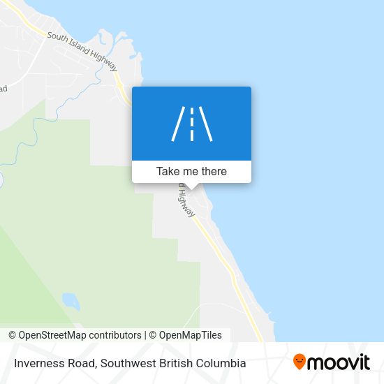 Inverness Road map
