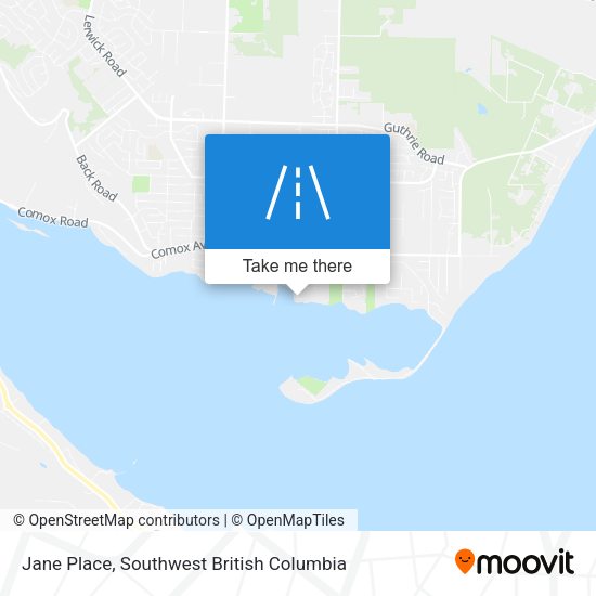 Jane Place map