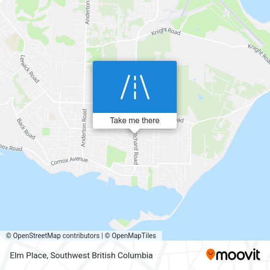 Elm Place map