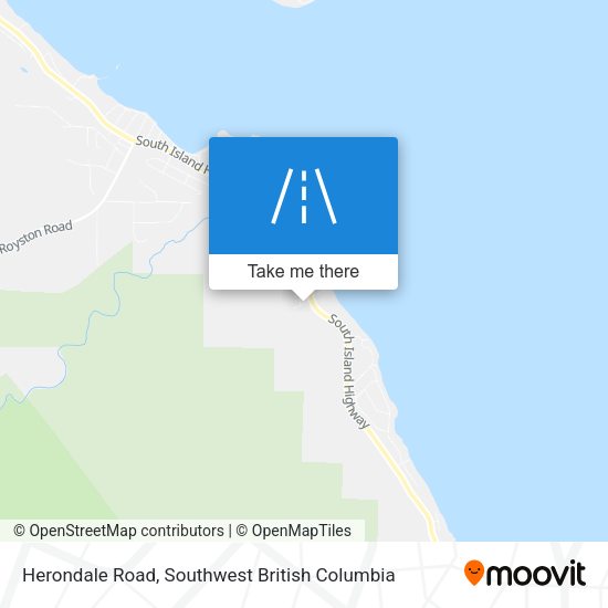 Herondale Road map