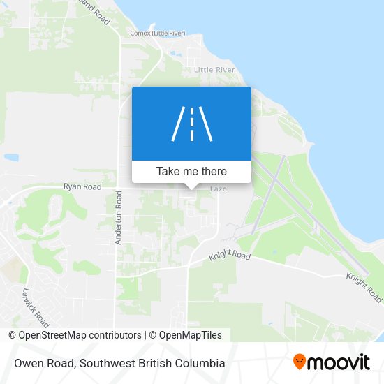 Owen Road map
