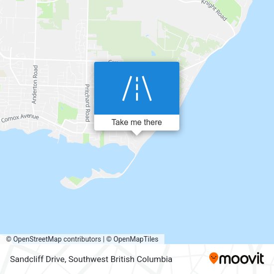 Sandcliff Drive map