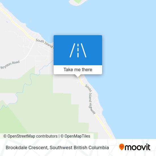 Brookdale Crescent map