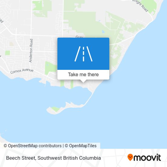 Beech Street map