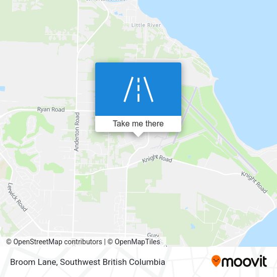 Broom Lane map