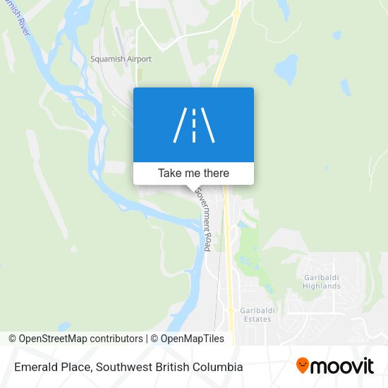 Emerald Place map