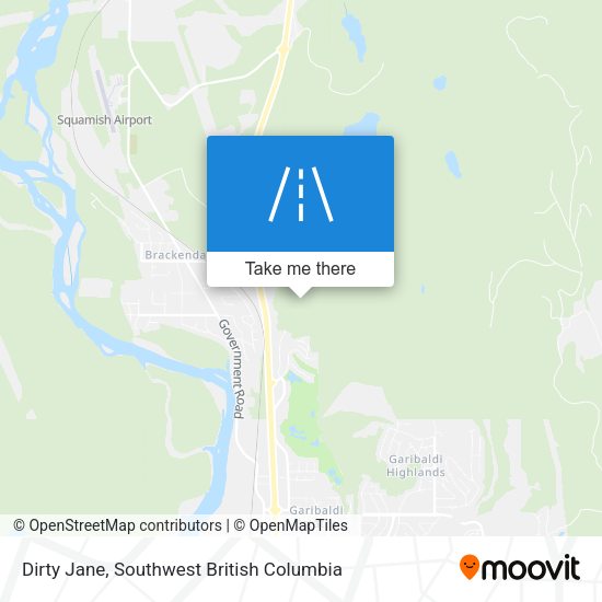 Dirty Jane map