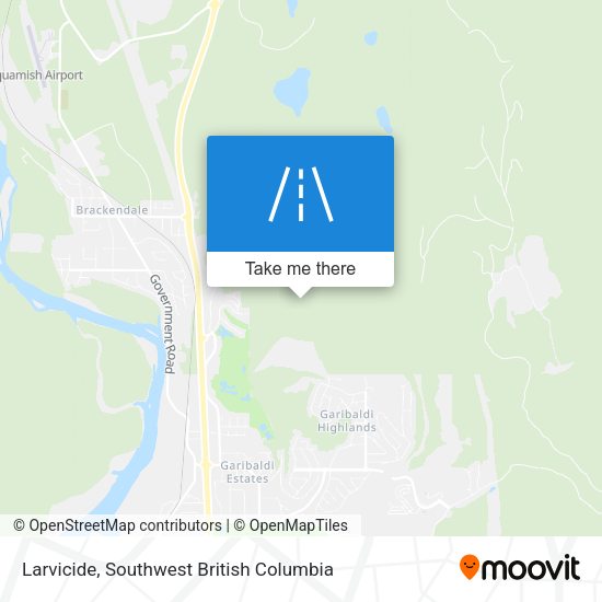 Larvicide map