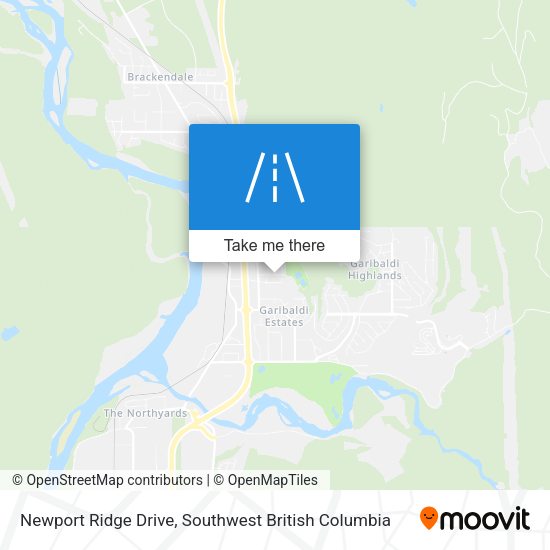 Newport Ridge Drive plan