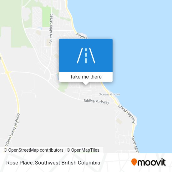 Rose Place map